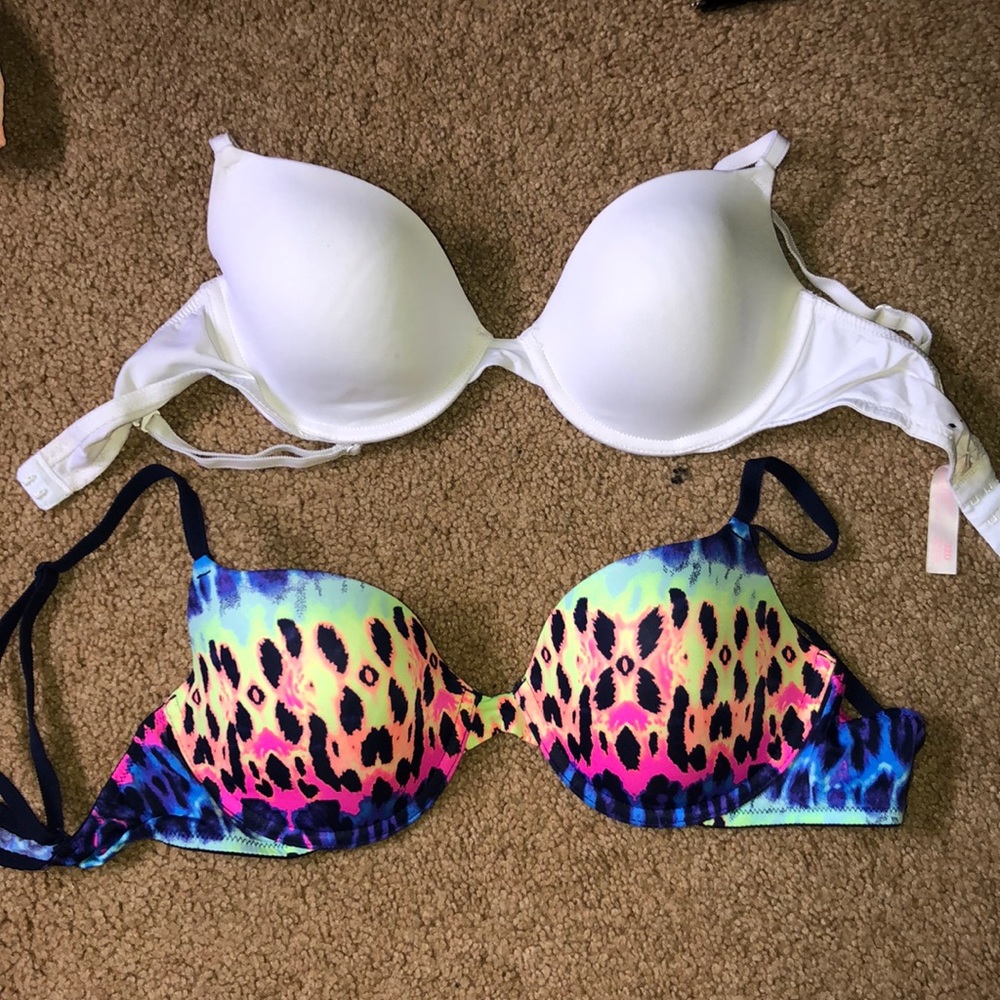 Two PINK bras 32D